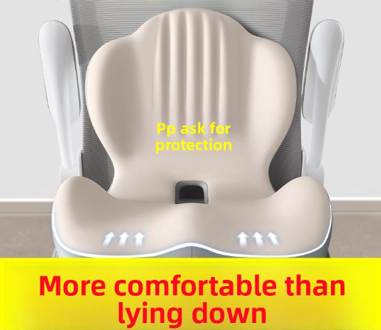 Ergonomic Memory Foam Seat and Lumbar Cushion