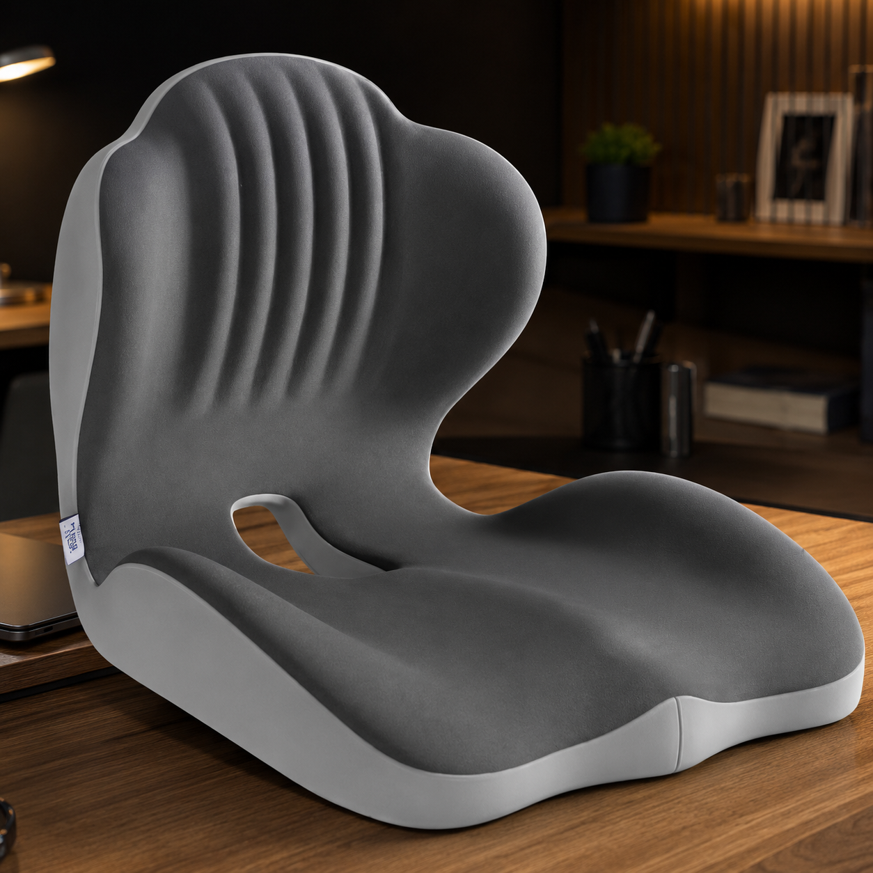 Ergonomic Memory Foam Seat and Lumbar Cushion